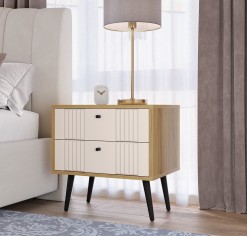 «Вега Саксония» Тумба прикроватная Миндаль «Вега Саксония» Тумба прикроватная Миндаль