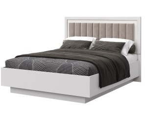 «Харди» Кровать с ортопедическим основанием 1600 КМК 0965.12 Белый