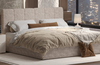 «Леонардо» Кровать двуспальная с ортопедическим основанием (малое изголовье)