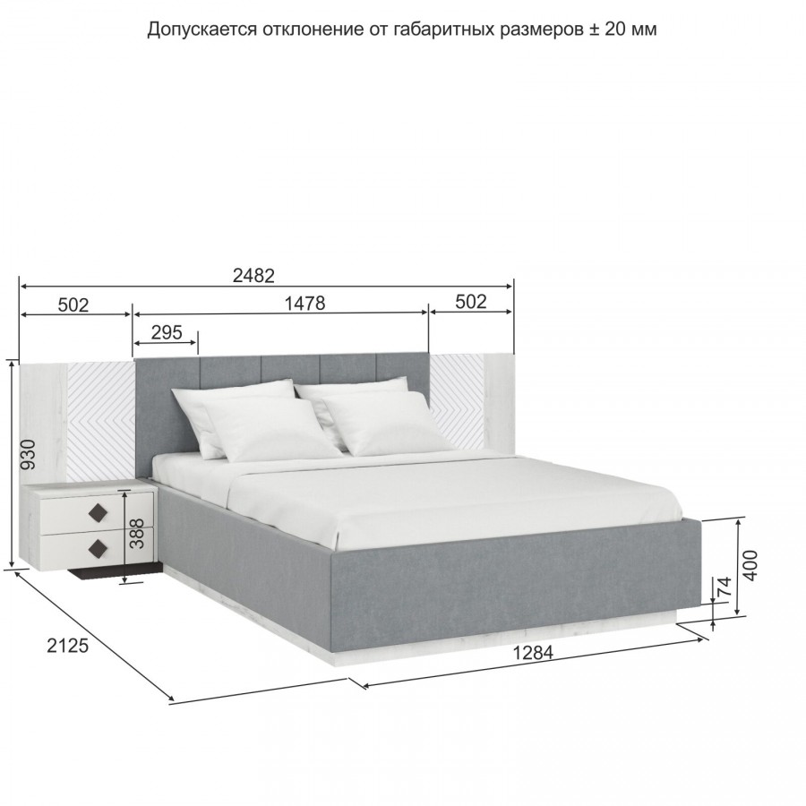 Размеры кровати для маленькой спальни