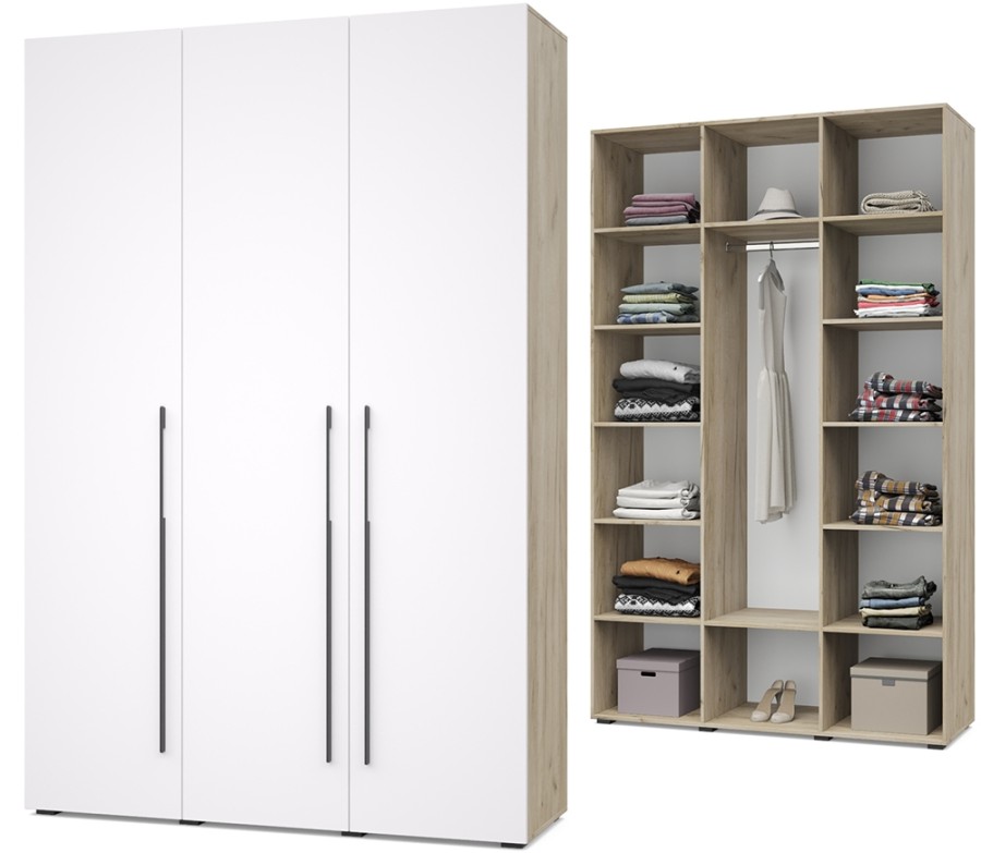 «Стоун» Шкаф 3-х створчатый С35