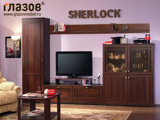 «Sherlock 2» Стенка для гостиной МЦН