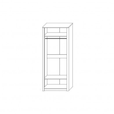 «Венеция» шкаф для одежды 2Д КМК 0414.9
