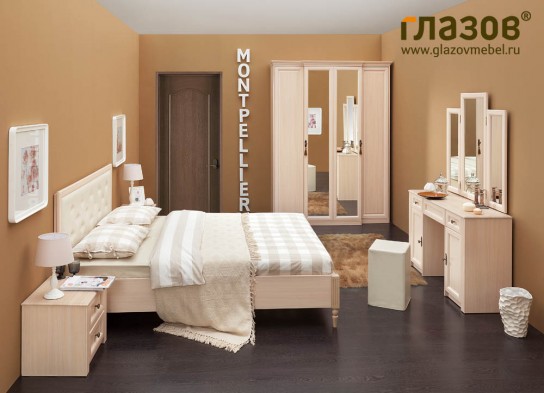 Модульная мебель для спальни «Montpellier» 