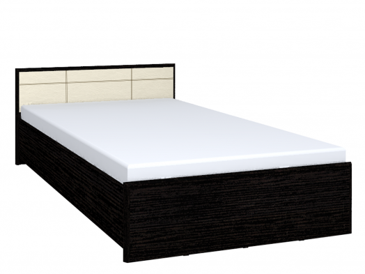 Двуспальная кровать «Амели» со стационарным основанием металл