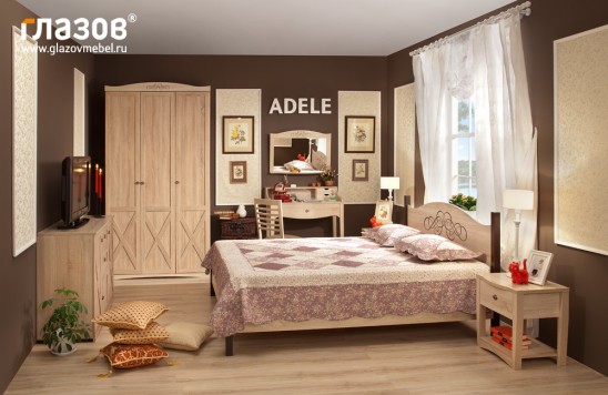 Модульная мебель для спальни «ADELE» 