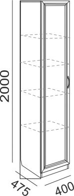 Пенал 400 м.3 «Остин»