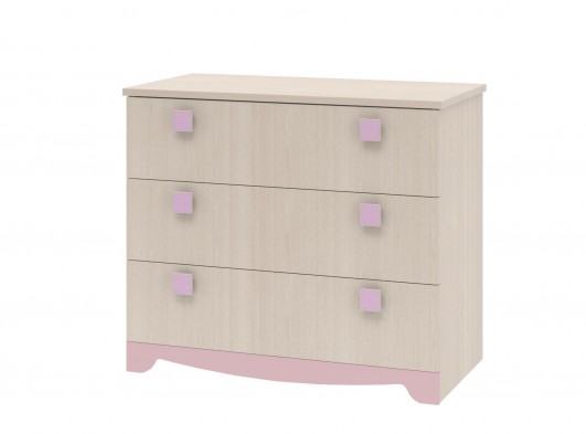 Комод ИД 01.428 «PINK» (Пинк)