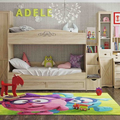 Кровать двухъярусная 90 «ADELE»