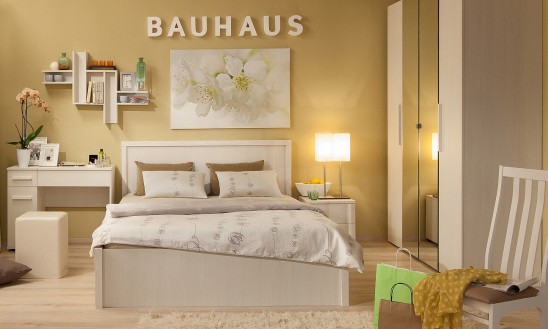 Модульная мебель для спальни «BAUHAUS» бодега светлый