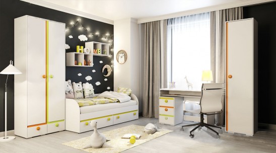 Модульная мебель для детской «Мамба»