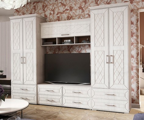 Модульная стенка для гостиной «Британика»        