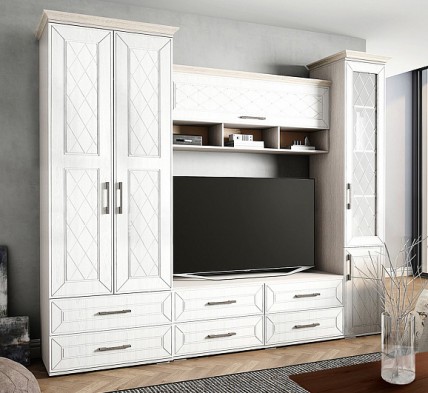 Модульная стенка для гостиной «Британика»        