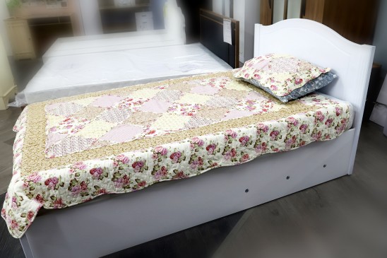 Кровать 1200 с подъемным механизмом «Виктория» (распродажа из зала)