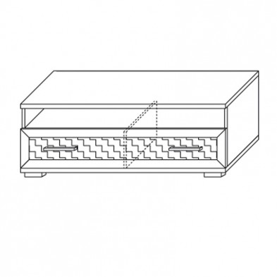 Тумба для аппаратуры с нишей ГТ.0328.302 «Палермо»