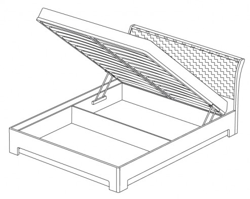 Кровать с подъемным механизмом «Парма» 3