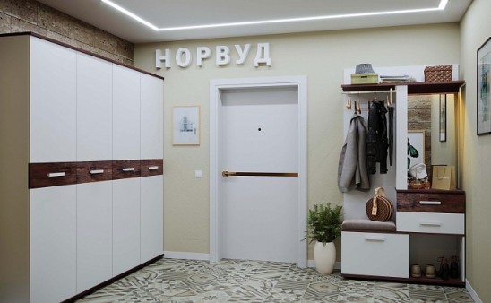 Модульная мебель для прихожей «Норвуд»