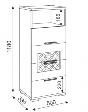 Комод малый М10 «Тиффани»