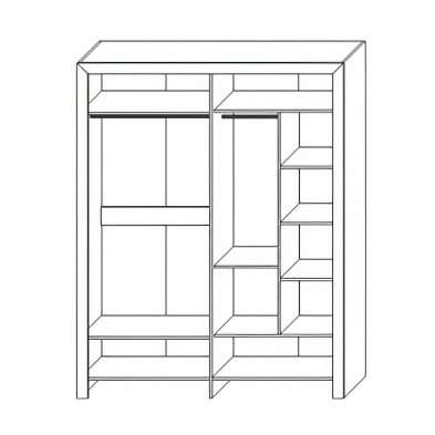 «Эстель» Шкаф для одежды КМК 0738.15