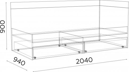 «Гринвич» кровать-тахта 90х200 м.1 