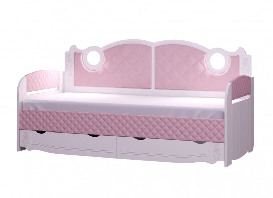 «Розалия» кровать-тахта 90x200 с подсветкой №900.4 