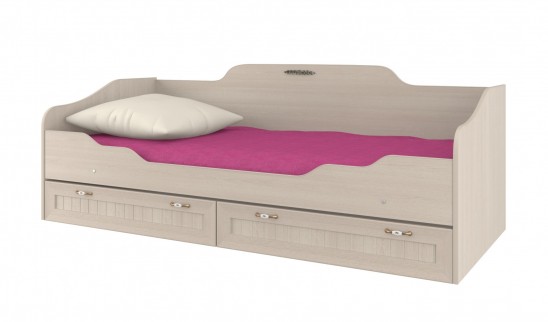 Кровать одинарная 800 с настилом ИД 01.95а «Соната»
