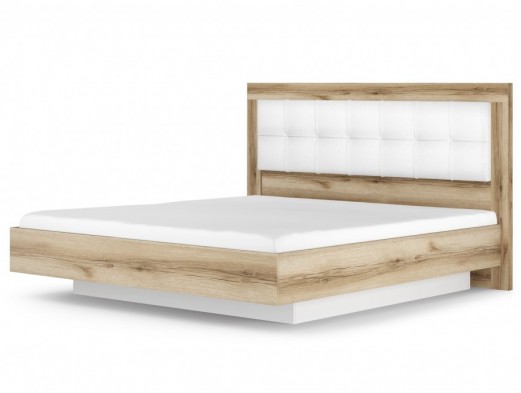 Кровать двуспальная -35% из зала с подъемным мех-мом 5 «Вега Скандинавия» изголовье велюр 