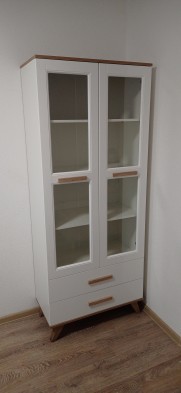 «Вега Скандинавия» модульная мебель для гостиной (Белый Глянец)