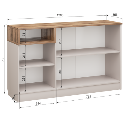 «Чарли» Тумба универсальная м.9.2