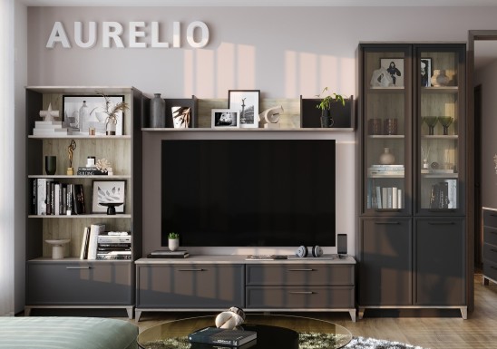 «Aurelio» Стенка в гостиную Антрацит «Aurelio» Стенка в гостиную Антрацит
