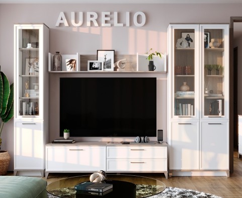 «Aurelio» Модульная гостиная Белый