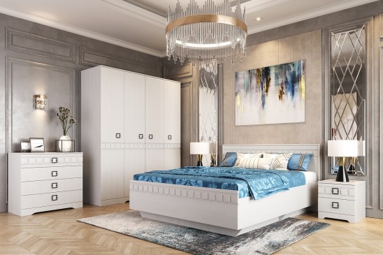 «Римини» Модульная мебель для спальни КМК 0989 «Римини» Модульная мебель для спальни КМК 0989