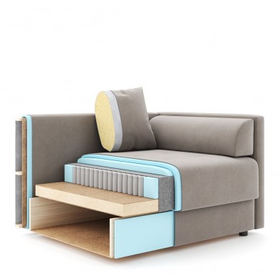 «Мечта НПБ» Диван-тахта пружинный блок «Мечта НПБ» Диван-тахта пружинный блок