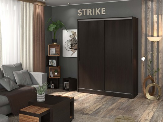 «Strike» Шкаф-купе 1350 ЛДСП/ЛДСП