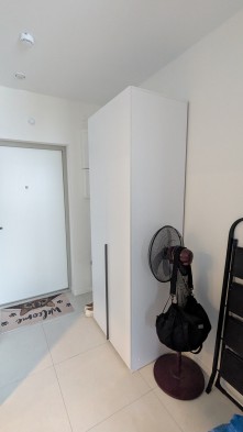 «Чарли» Шкаф 2-х створчатый с ящиками м.22 Белое сияние