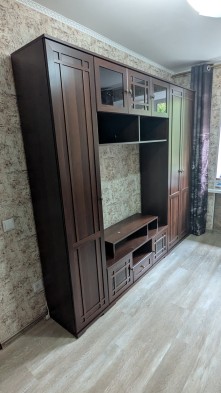 «Sherlock» Модульная стенка гостиная Орех шоколадный