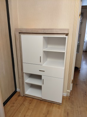 «Люмен» Шкаф комбинированный низкий (22)