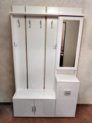 Прихожая Белый глянец «Тиффани» Прихожая Белый глянец «Тиффани»