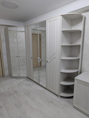 Шкаф угловой с зеркалом №23 «Азалия» Шкаф угловой с зеркалом №23 «Азалия»