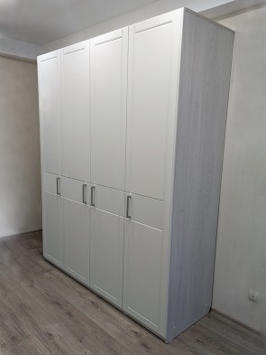 «Андрэа» Шкаф 4-х дверный №24 Крем