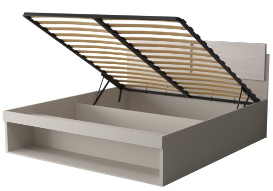 «Прайм» Кровать двуспальная Люкс с подъемным механизмом «Прайм» Кровать двуспальная Люкс с подъемным механизмом