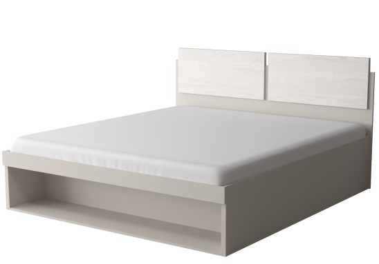 «Прайм» Кровать двуспальная с ортопедическим основанием металл «Прайм» Кровать двуспальная с ортопедическим основанием металл