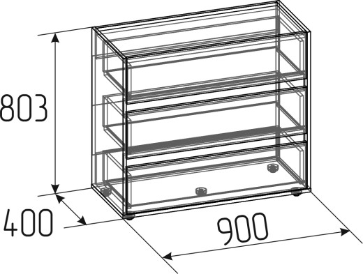 «Прайм» Комод 45 «Прайм» Комод 45