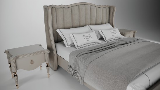 «Милена» Двуспальная кровать с ортопедическим основанием