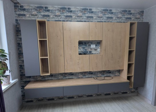 «Сканди» Шкаф настенный с 1 дверкой (1680) «Сканди» Шкаф настенный с 1 дверкой (1680)