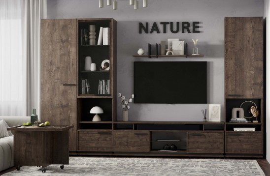 «Nature» Стол журнальный 16 Дуб Апрель темный