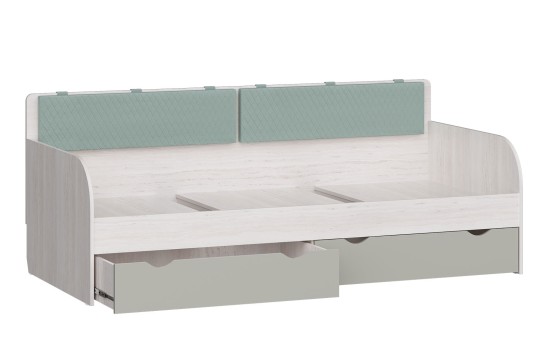«Юкка» кровать-тахта 90x200 №900.4 с подушками