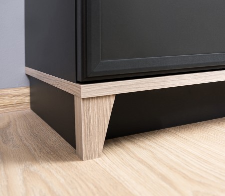 «Aurelio» Шкаф для одежды и белья 61 штанга Антрацит