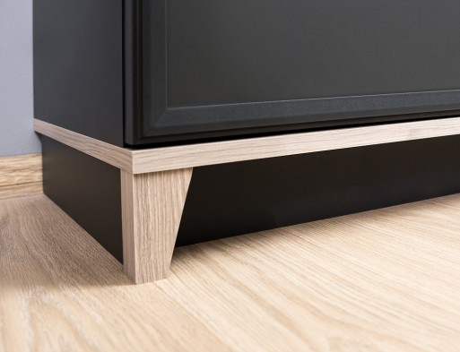 «Aurelio» Шкаф для одежды 54 штанга Фасады Стандарт Антрацит «Aurelio» Шкаф для одежды 54 штанга Фасады Стандарт Антрацит