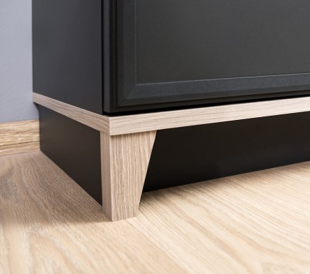 «Aurelio» Шкаф для одежды и белья 555 Антрацит «Aurelio» Шкаф для одежды и белья 555 Антрацит